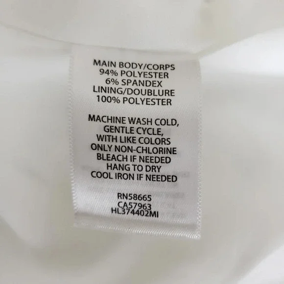 Hinge Blazer Ivory Cotton Floral Tie Long Sleeve Open Front Jacket - Picture 8 of 8